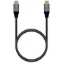 Aisens Cable USB 3.2 Gen2x2 de Aluminio USB-C a USB-C 20Gbps 100W 1,5m Gris